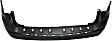 Rear Primed Bumper Cover, With Parking Aid Sensor Holes