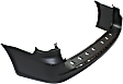 Rear Primed Bumper Cover, With Parking Aid Sensor Holes