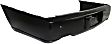 Rear Primed Bumper Cover, 8 Cyl., 4.6L Engine, With Parking Aid Sensor Holes