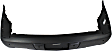 Rear Primed Bumper Cover, 8 Cyl., 4.6L Engine, With Parking Aid Sensor Holes, CAPA Certified