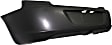 Rear Primed Bumper Cover, Sedan, With Single Exhaust Hole