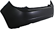 Rear Primed Bumper Cover, Hatchback, LS/LT/LTZ Models, Without Parking Aid Sensor Holes, CAPA Certified