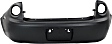 2010 Chevrolet Cobalt - Rear Primed Bumper Cover,  For Models Without Sport Package, Coupe
