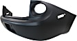 2010 Chevrolet Cobalt - Rear Primed Bumper Cover,  For Models Without Sport Package, Coupe