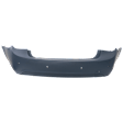 Rear Primed Bumper Cover, Models With Parking Sensor, For Models Without RS Package and Blind Spot Side Detection Sensor
