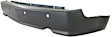 Rear Primed Bumper Cover, Base Model, For Models Without Sport Package, With Parking Aid Sensor Holes