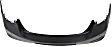 Rear Primed Bumper Cover, With Parking Aid Sensor Holes, Without View Camera Hole