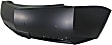 2012-2014 Cadillac CTS - Rear Primed Bumper Cover, Coupe, Without Parking Aid Sensor Holes