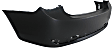 Rear Primed Bumper Cover, For Models With RS Appearance Package, Without Blind Spot Module and Parking Sensor, CAPA Certified