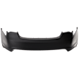Rear, Upper Primed Bumper Cover, Sedan, 13-14 Convertible, Type 2