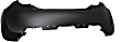 Rear, Upper Primed Bumper Cover, 4 Cyl., 1.2L Engine, Hatchback