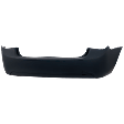2011-2015 Chevrolet Cruze - Rear Primed Bumper Cover, For Models Without RS Appearance Package, Side Object Sensor and Parking Sensor, CAPA Certified