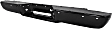 1992 Chevrolet C1500 - Step Bumper, Stepside, For Models With Impact Strip Holes, Powdercoated Black, Face Bar Only; With pad provision, Without mounting bracket(s)