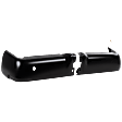 2010 Ford F-150 FX4 - Step Bumper, Styleside, For Models With Rear Object Sensor Holes, Powdercoated Black, Face Bar Only; With pad provision, Without mounting bracket(s)