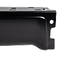 2010 Ford F-150 FX4 - Step Bumper, Styleside, For Models With Rear Object Sensor Holes, Powdercoated Black, Face Bar Only; With pad provision, Without mounting bracket(s)
