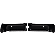 2010 Ford F-150 FX4 - Step Bumper, Styleside, For Models With Rear Object Sensor Holes, Powdercoated Black, Face Bar Only; With pad provision, Without mounting bracket(s)