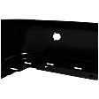 2010 Ford F-150 FX4 - Step Bumper, Styleside, For Models With Rear Object Sensor Holes, Powdercoated Black, Face Bar Only; With pad provision, Without mounting bracket(s)