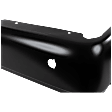 2010 Ford F-150 FX4 - Step Bumper, Styleside, For Models With Rear Object Sensor Holes, Powdercoated Black, Face Bar Only; With pad provision, Without mounting bracket(s)