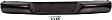 Step Bumper, Powdercoated Black Face Bar and Pads Without mounting bracket(s)