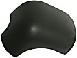 Rear, Passenger Side Bumper End, Textured Plastic