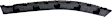 Rear, Passenger Side Bumper Bracket, Side Bracket