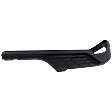2007-2014 Chevrolet Silverado 2500 HD - Passenger Side Bumper Step Pad, Black, For Models With Single Rear Wheels