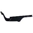 2007-2014 Chevrolet Silverado 2500 HD - Passenger Side Bumper Step Pad, Black, For Models With Single Rear Wheels