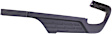 Passenger Side Bumper Step Pad, Black, For Models With Dual Rear Wheels