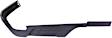 Driver Side Bumper Step Pad, Black, For Models With Dual Rear Wheels