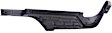 Driver Side Bumper Step Pad, Black, For Models With Dual Rear Wheels