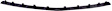 Center Bumper Step Pad, Black