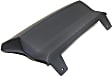 Rear Hitch Cover; Plastic, Primed