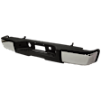 Step Bumper, Chrome Face Bar and Pads With mounting bracket(s)