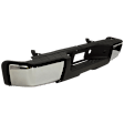 Step Bumper, Chrome Face Bar and Pads With mounting bracket(s)