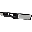 Step Bumper, Chrome, Face Bar and Pads, For Models with Rear Object Sensor Holes