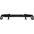 Step Bumper, Chrome, Face Bar and Pads, For Models with Rear Object Sensor Holes