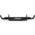 Step Bumper, Chrome, Face Bar and Pads, For Models with Rear Object Sensor Holes