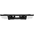 2010 Chevrolet Silverado 2500 HD - Step Bumper, For Models Without Rear Object Sensor Holes, Chrome, Face Bar and Pads, Without mounting bracket(s)