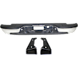 Step Bumper, Chrome Face Bar and Pads With mounting bracket(s)