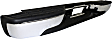 Step Bumper, Chrome Face Bar and Pads With mounting bracket(s)