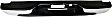 Step Bumper, Chrome Face Bar and Pads With mounting bracket(s)