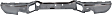 Step Bumper, Chrome Face Bar Only; With pad provision Without mounting bracket(s)