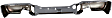 Step Bumper, Chrome Face Bar Only; With pad provision Without mounting bracket(s)