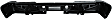 2007-2010 Chevrolet Silverado 3500 HD - Step Bumper, Powdercoated Black Face Bar and Pads Without mounting bracket(s)