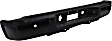 2007-2010 Chevrolet Silverado 3500 HD - Step Bumper, Powdercoated Black Face Bar and Pads Without mounting bracket(s)