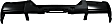 2007-2010 Chevrolet Silverado 3500 HD - Step Bumper, Powdercoated Black Face Bar and Pads Without mounting bracket(s)