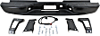 Step Bumper, Powdercoated Black Face Bar and Pads With mounting bracket(s)