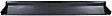 1992-1999 Chevrolet C1500 Suburban - Rear Roll Pan, Steel, without License Plate Provision