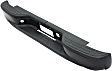 Step Bumper, Powdercoated Black Face Bar and Pads With mounting bracket(s)