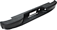 Step Bumper, Powdercoated Black Face Bar and Pads With mounting bracket(s)